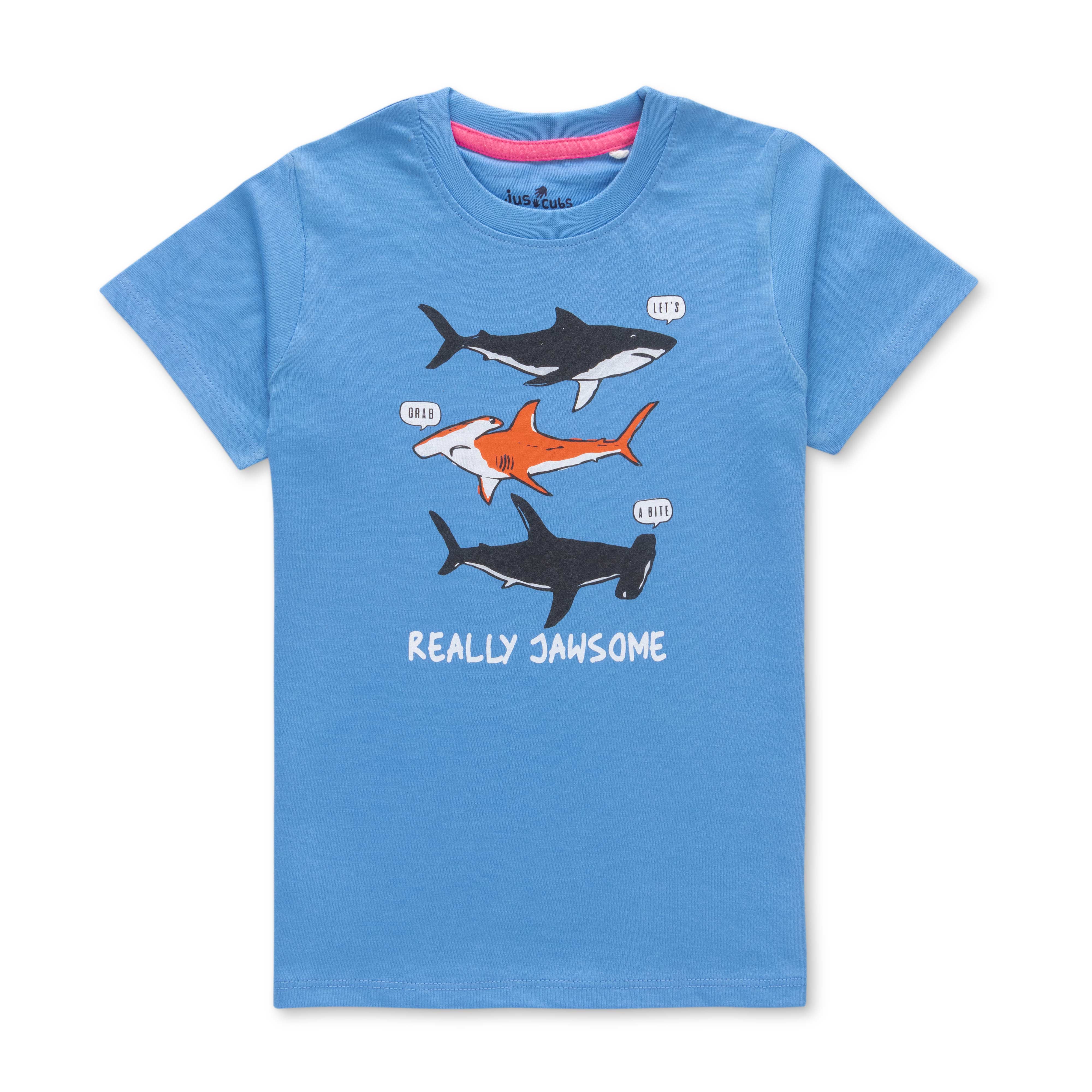 Boys Half Sleeves  Printed Tee Pack Of 3