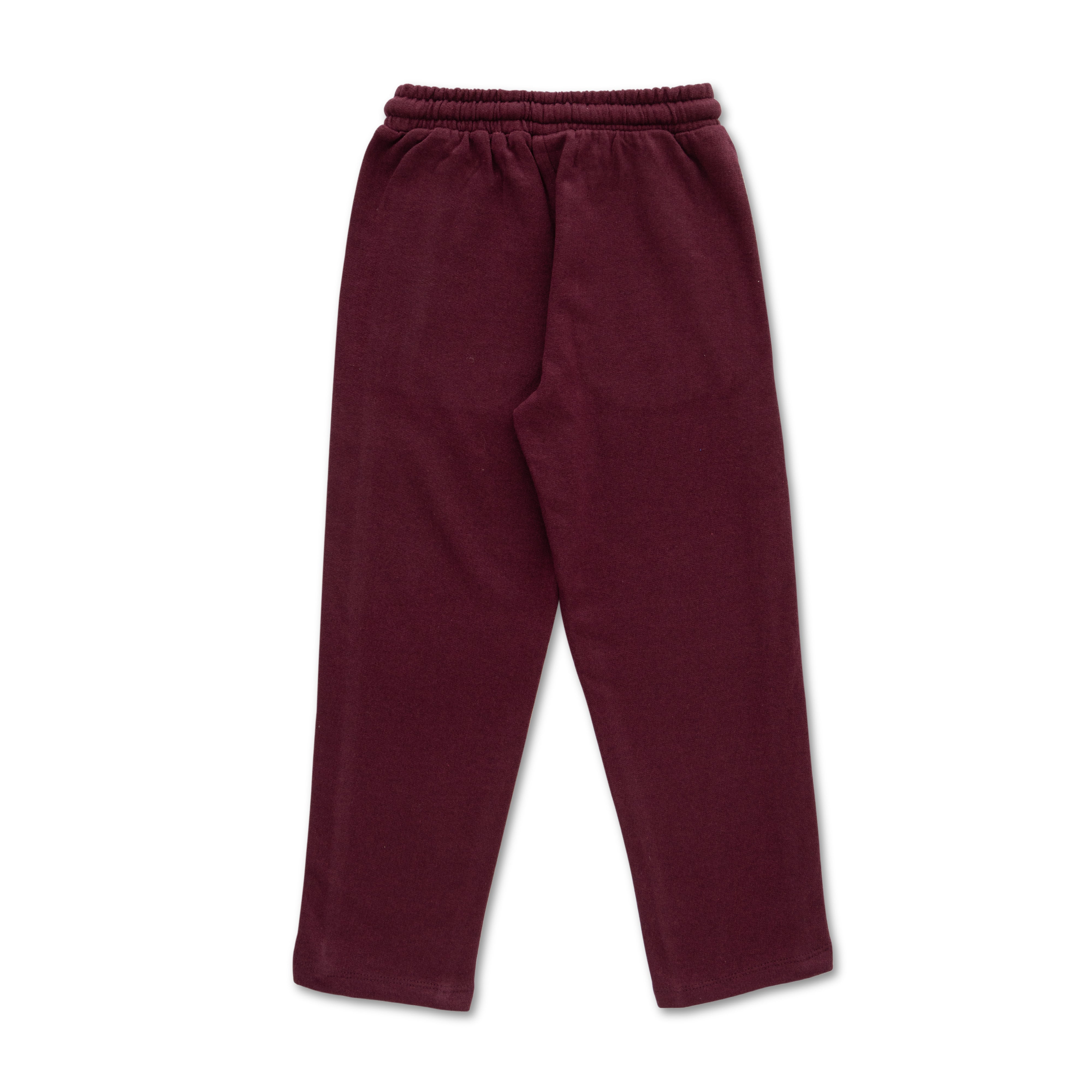 Boys Solid Track Pant