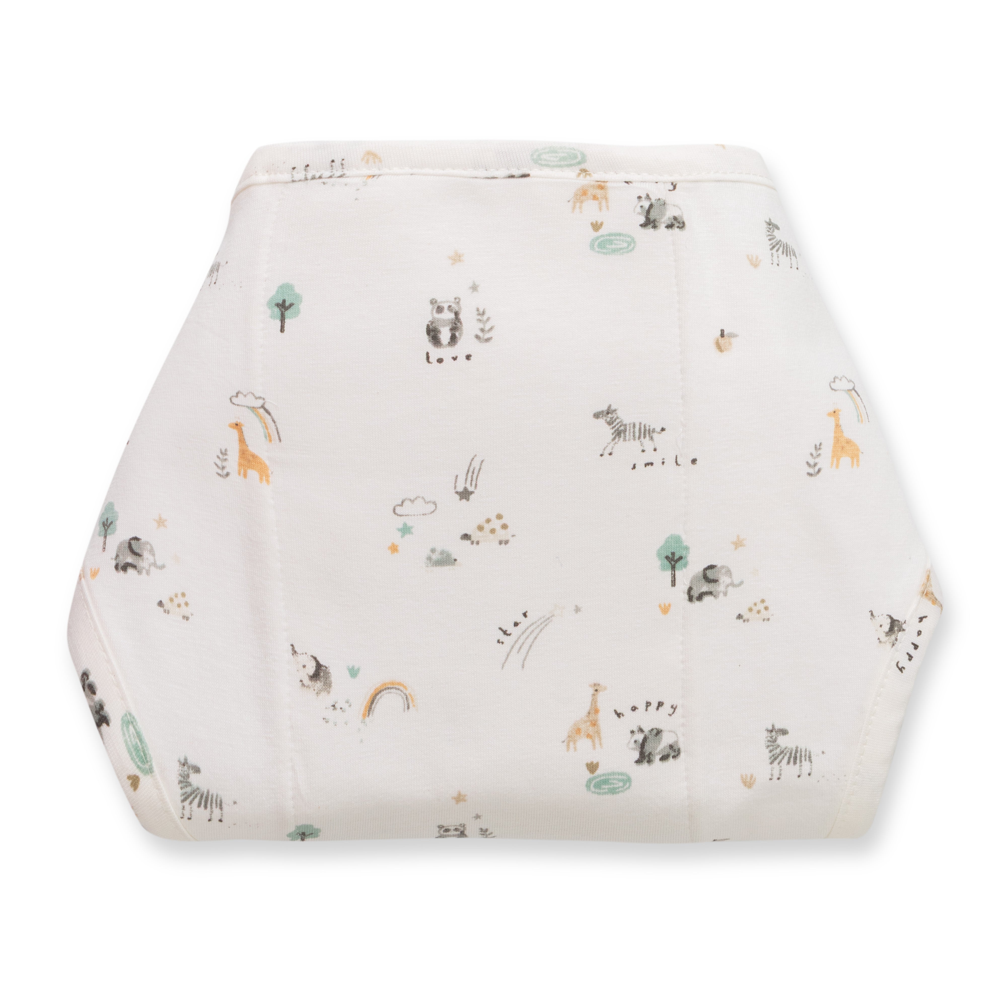 Boys Front Open Absorbable Nappy With Tie Pack Of 3