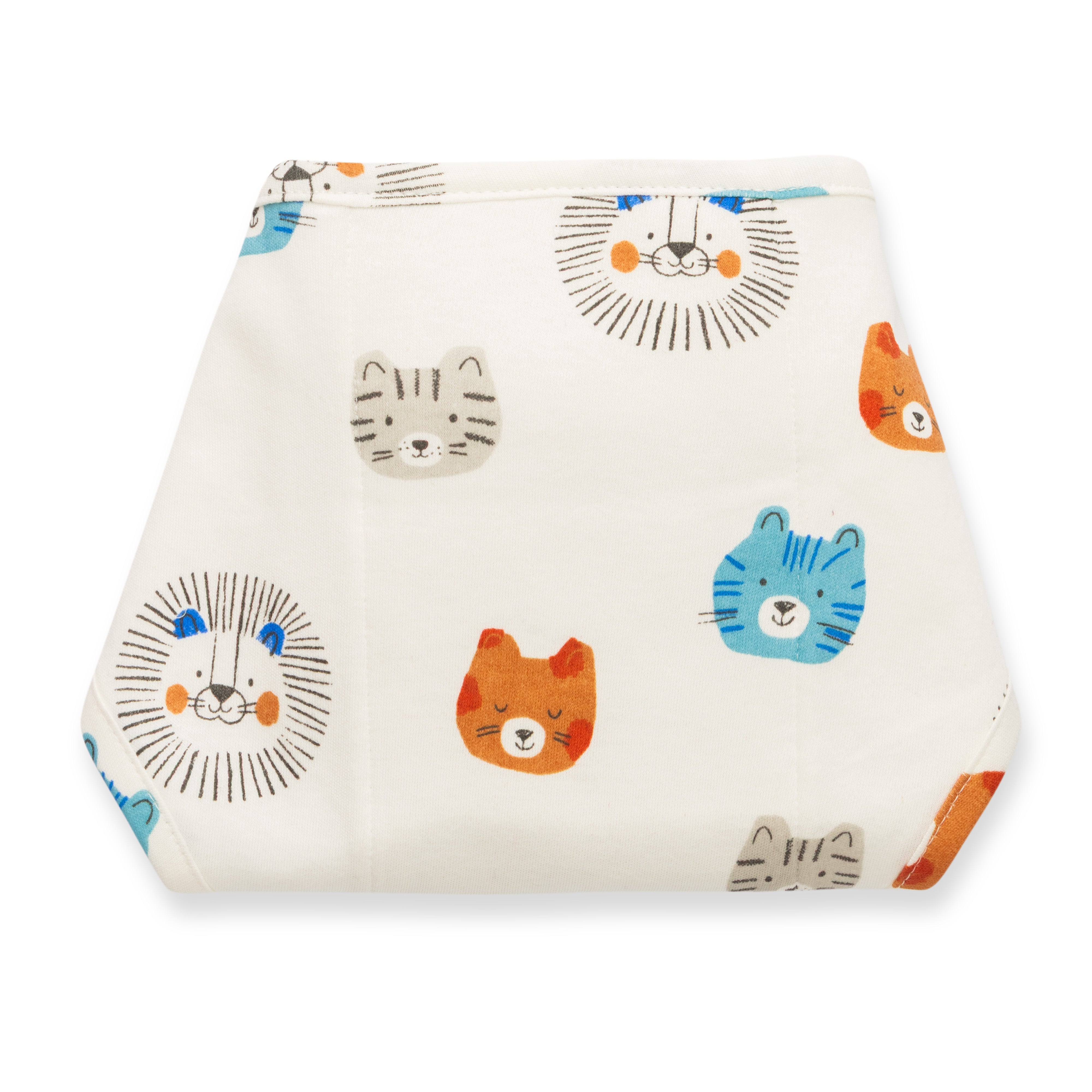 Boys Front Open Absorbable Nappy With Tie Pack Of 3