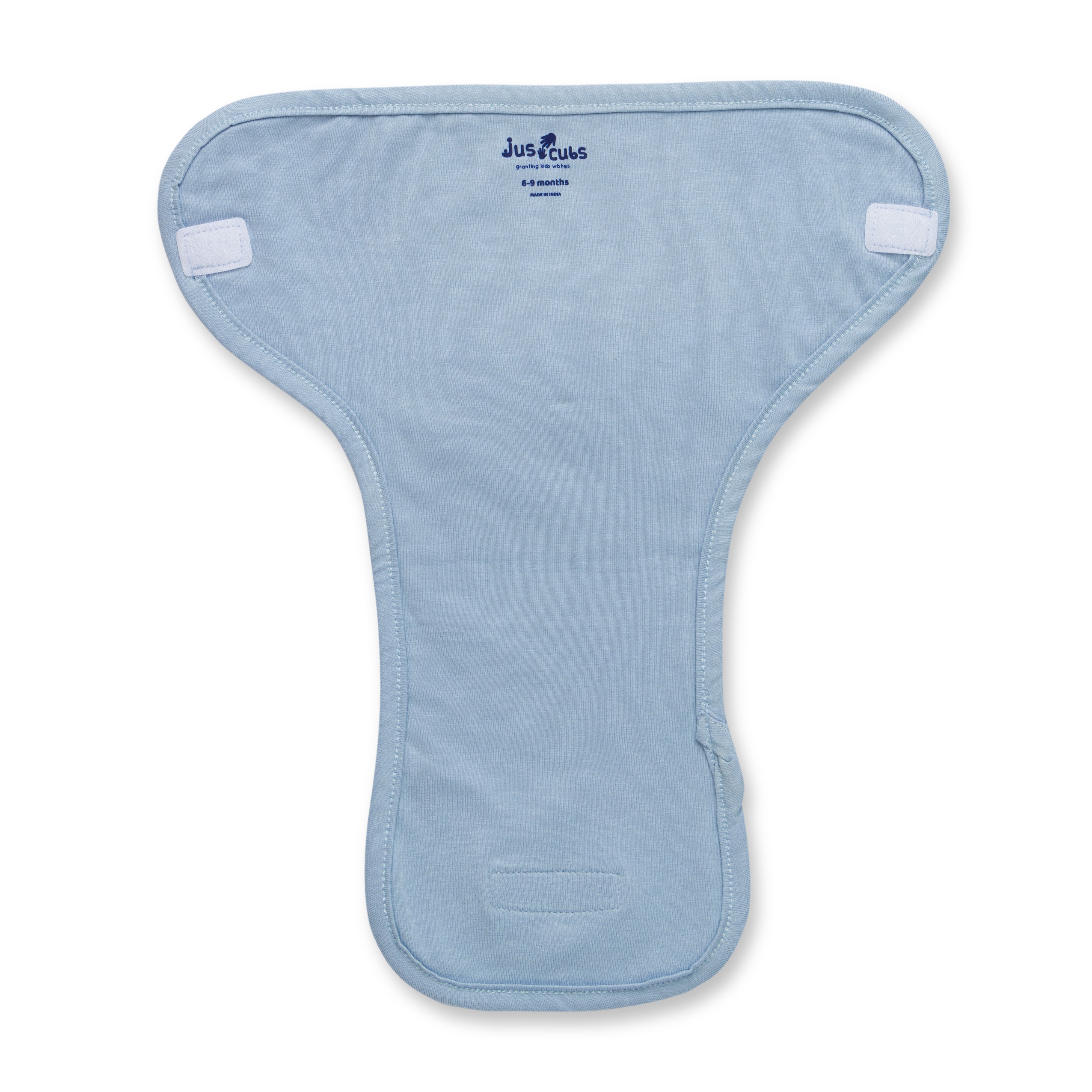 Boys Front Open  Nappy With Velcro Pack Of 3