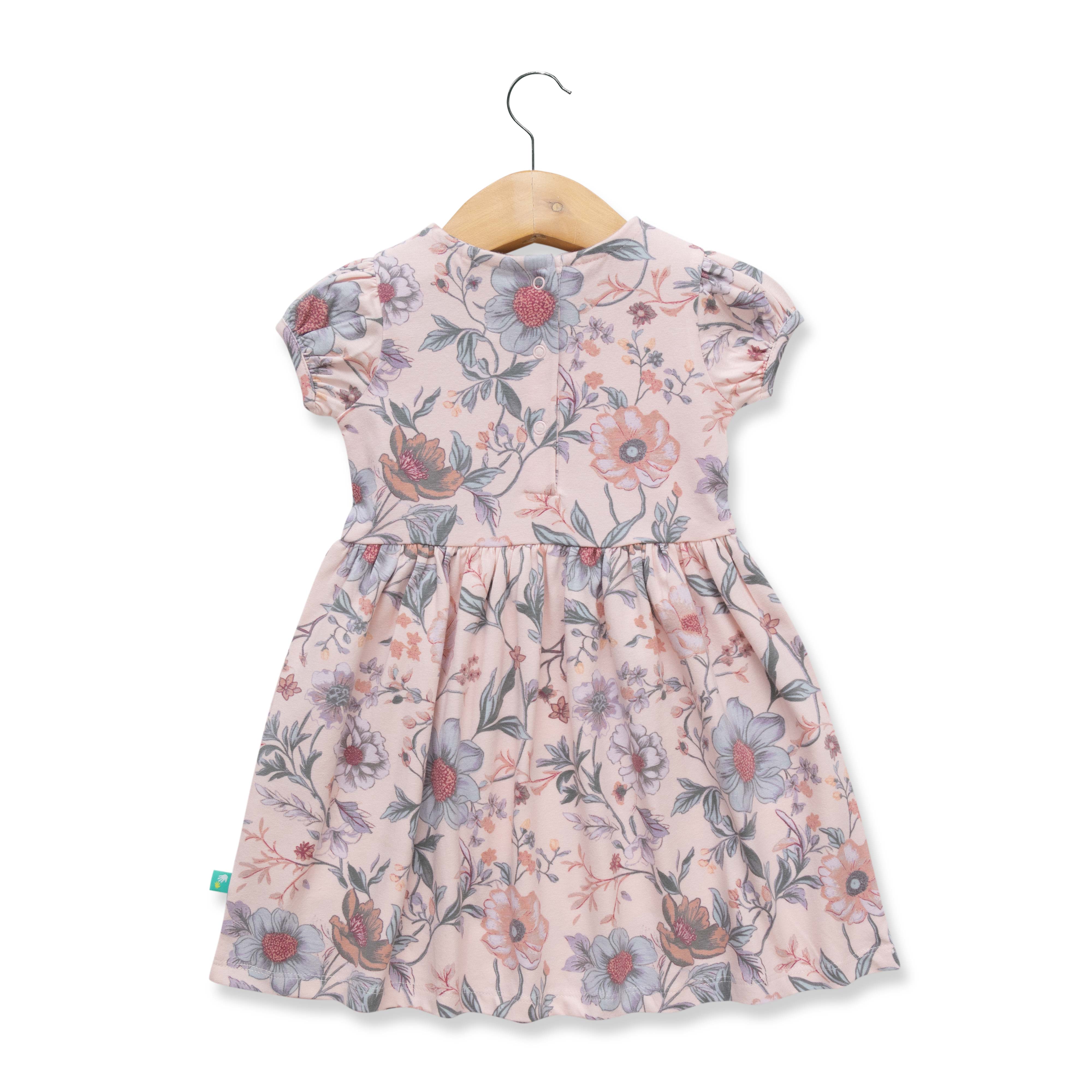 Baby Girls Printed Cotton Dress