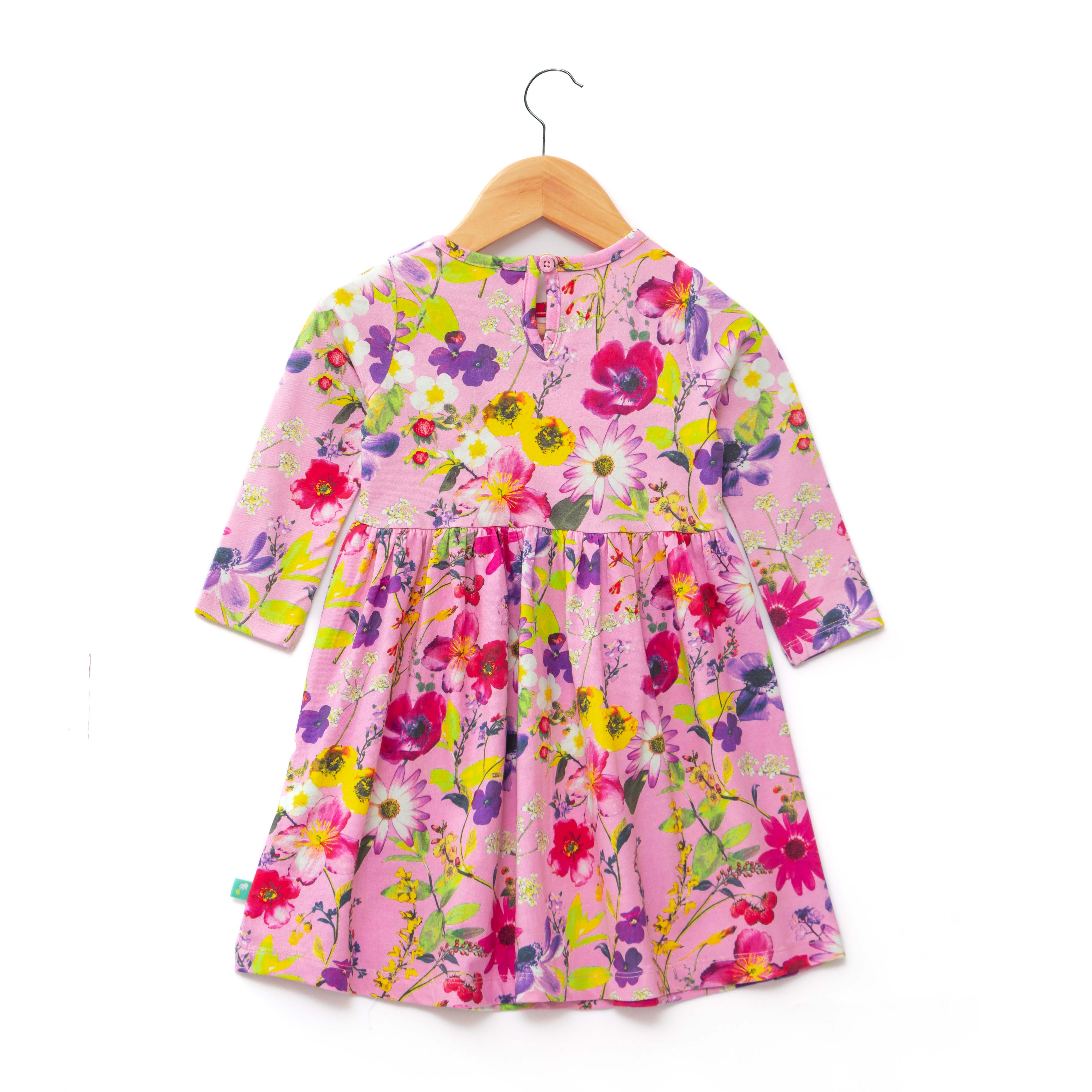 Baby Girls Printed Cotton Dress