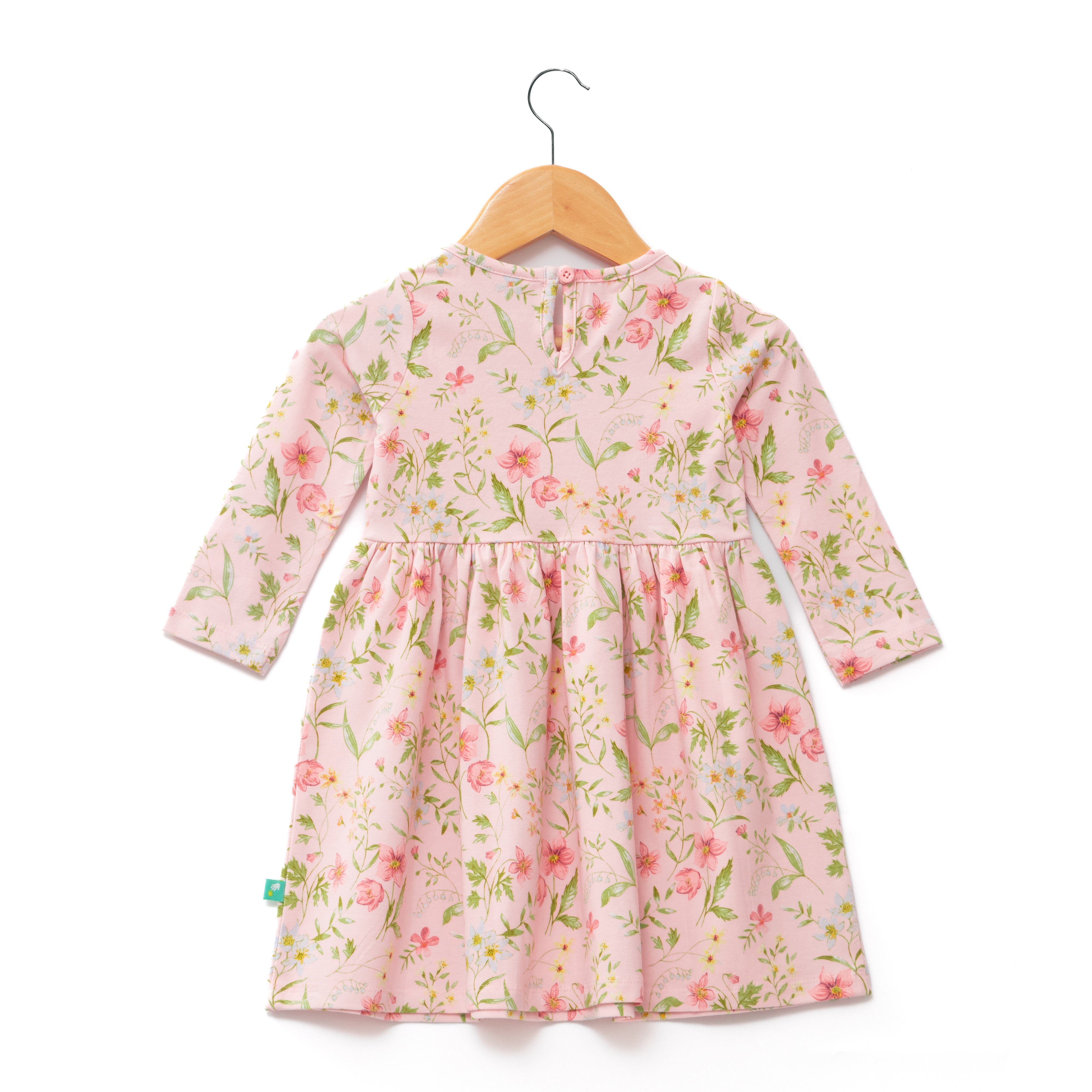 Baby Girls Printed Cotton Dress