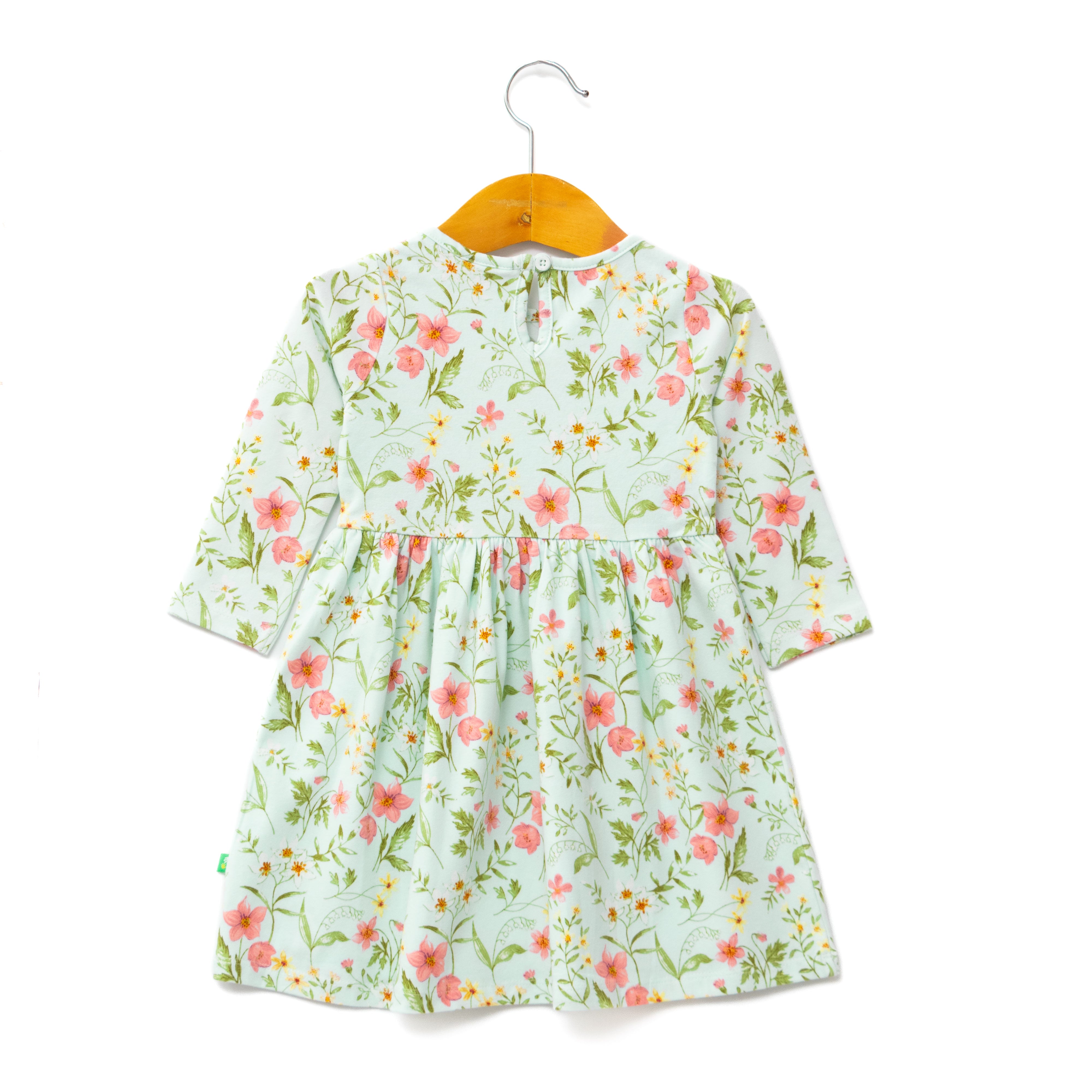 Baby Girls Printed Cotton Dress