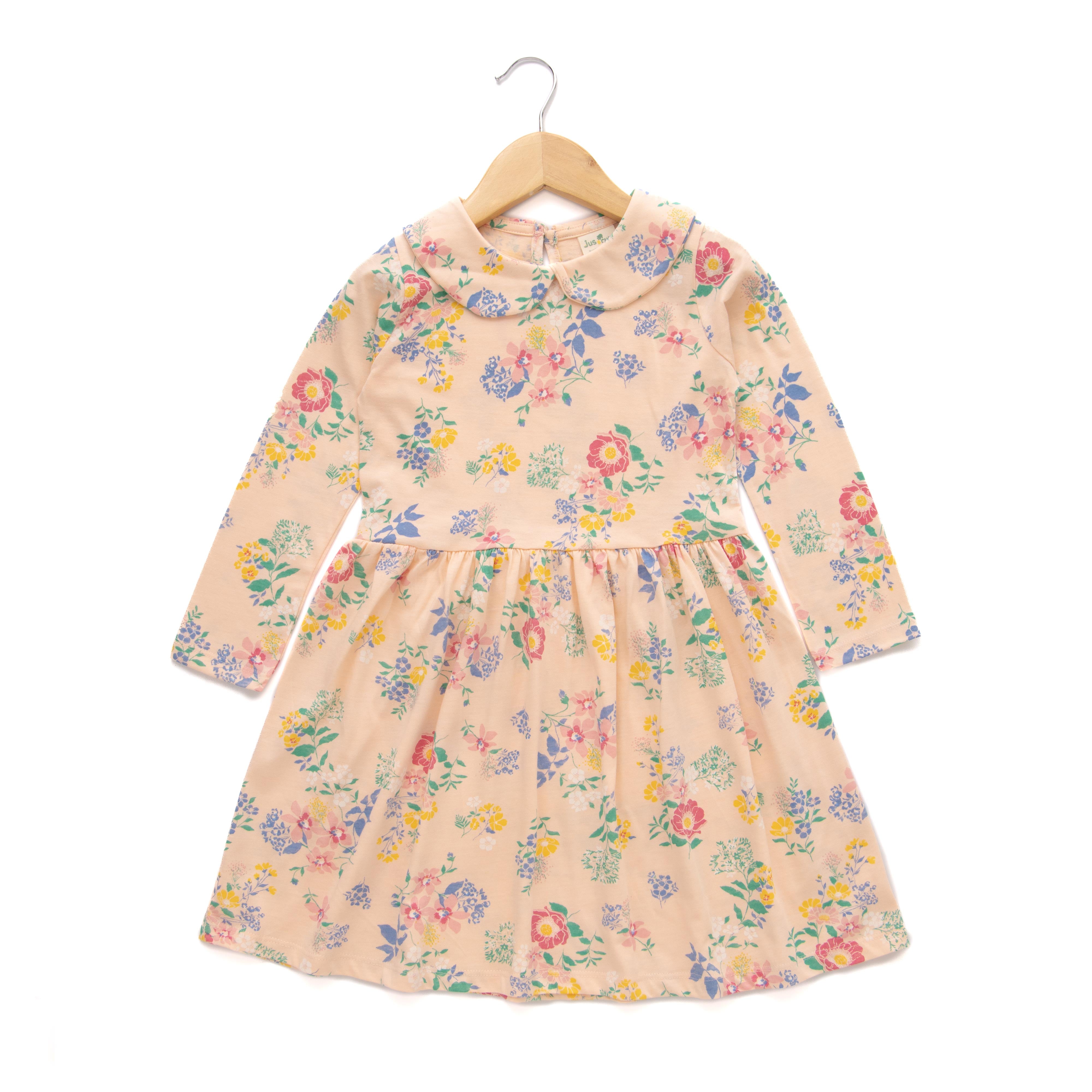 Baby Girls Printed Cotton Dress