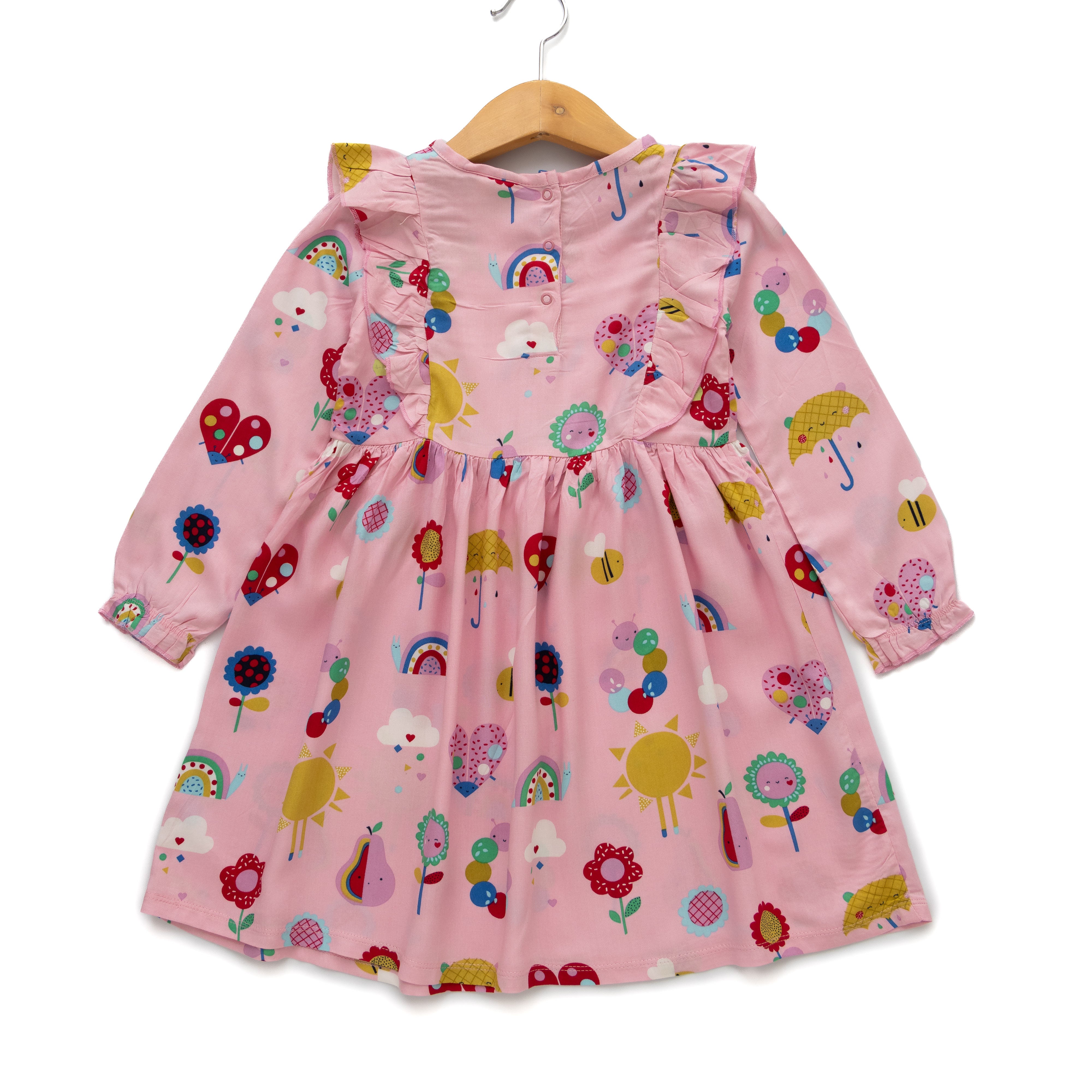 Baby Girls Printed Cotton Dress