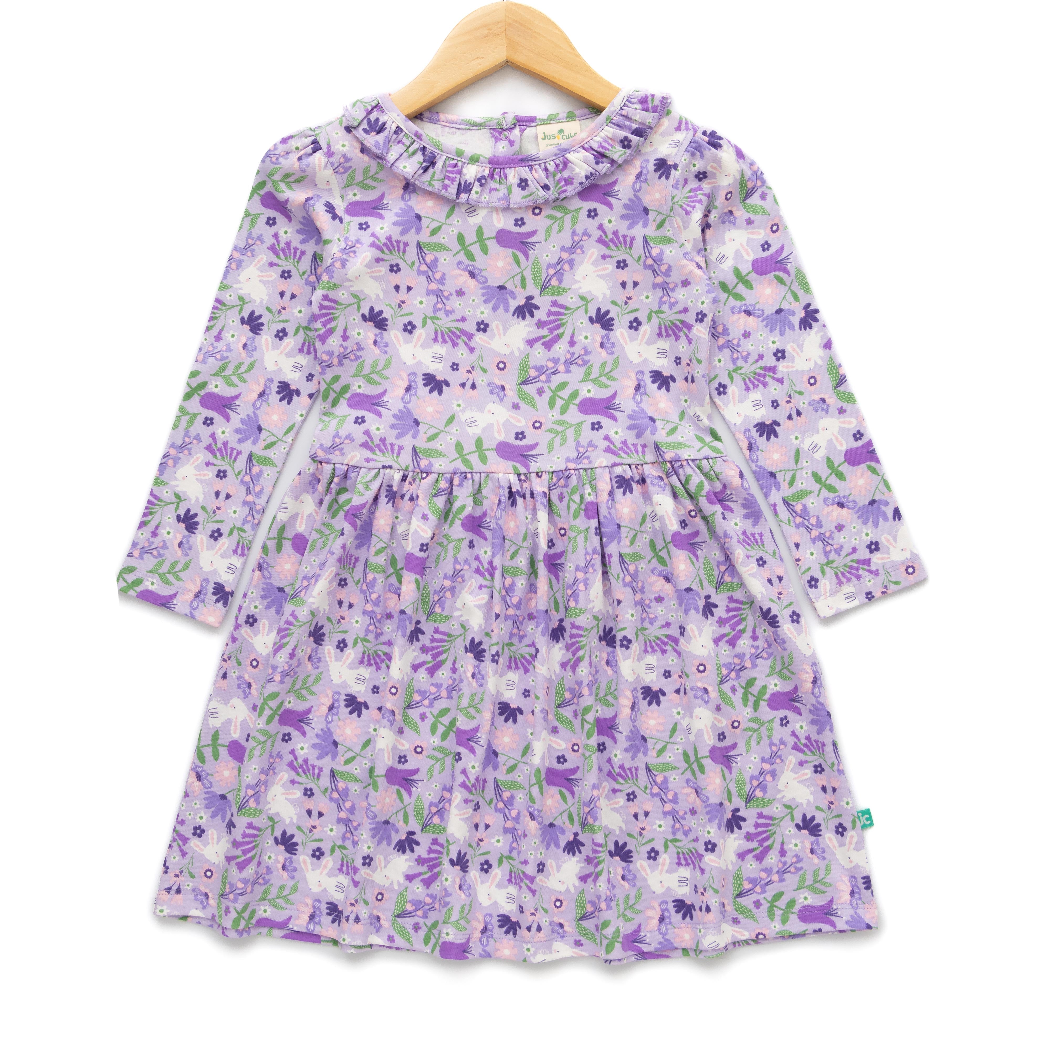 Baby Girls Printed Cotton Dress