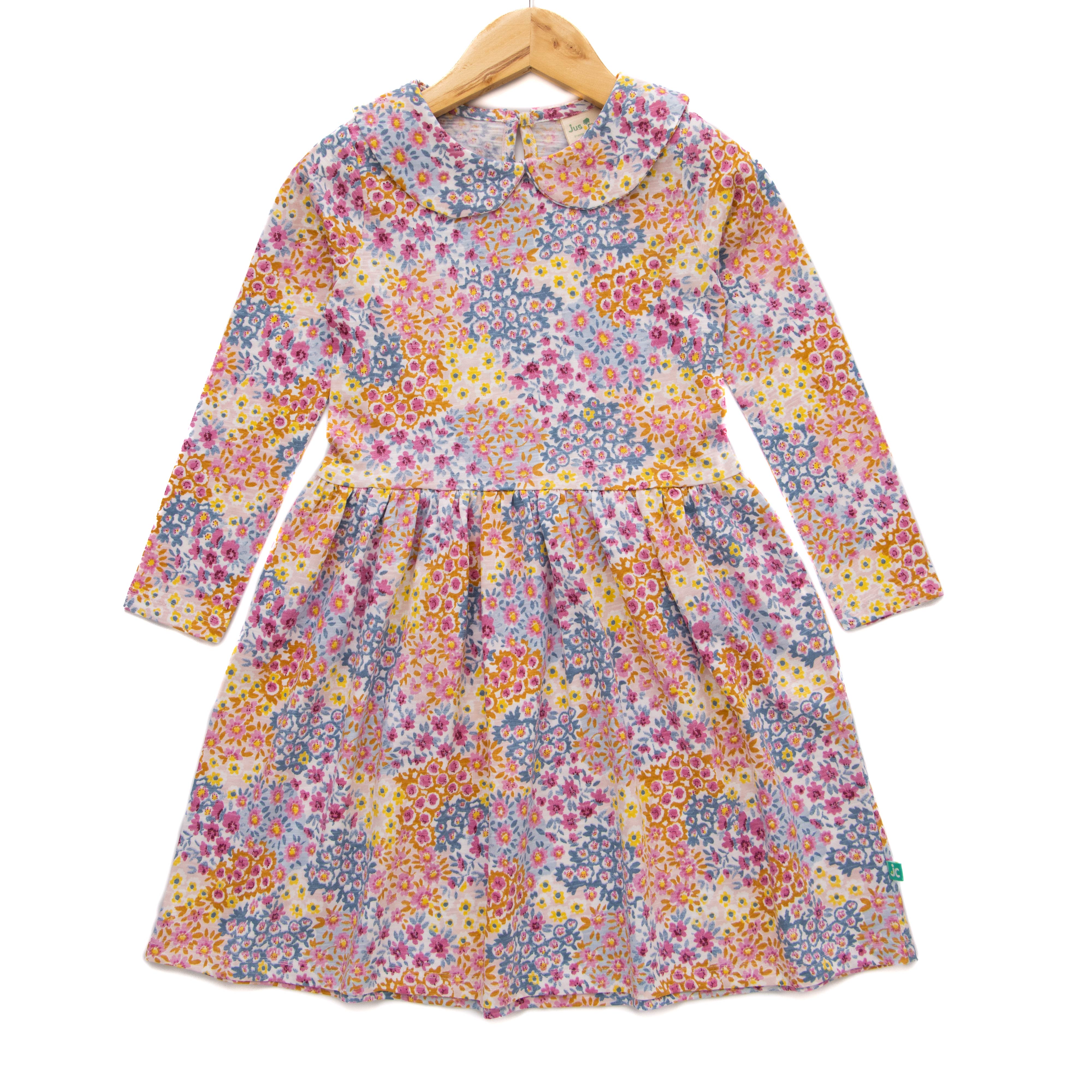 Baby Girls Printed Cotton Dress