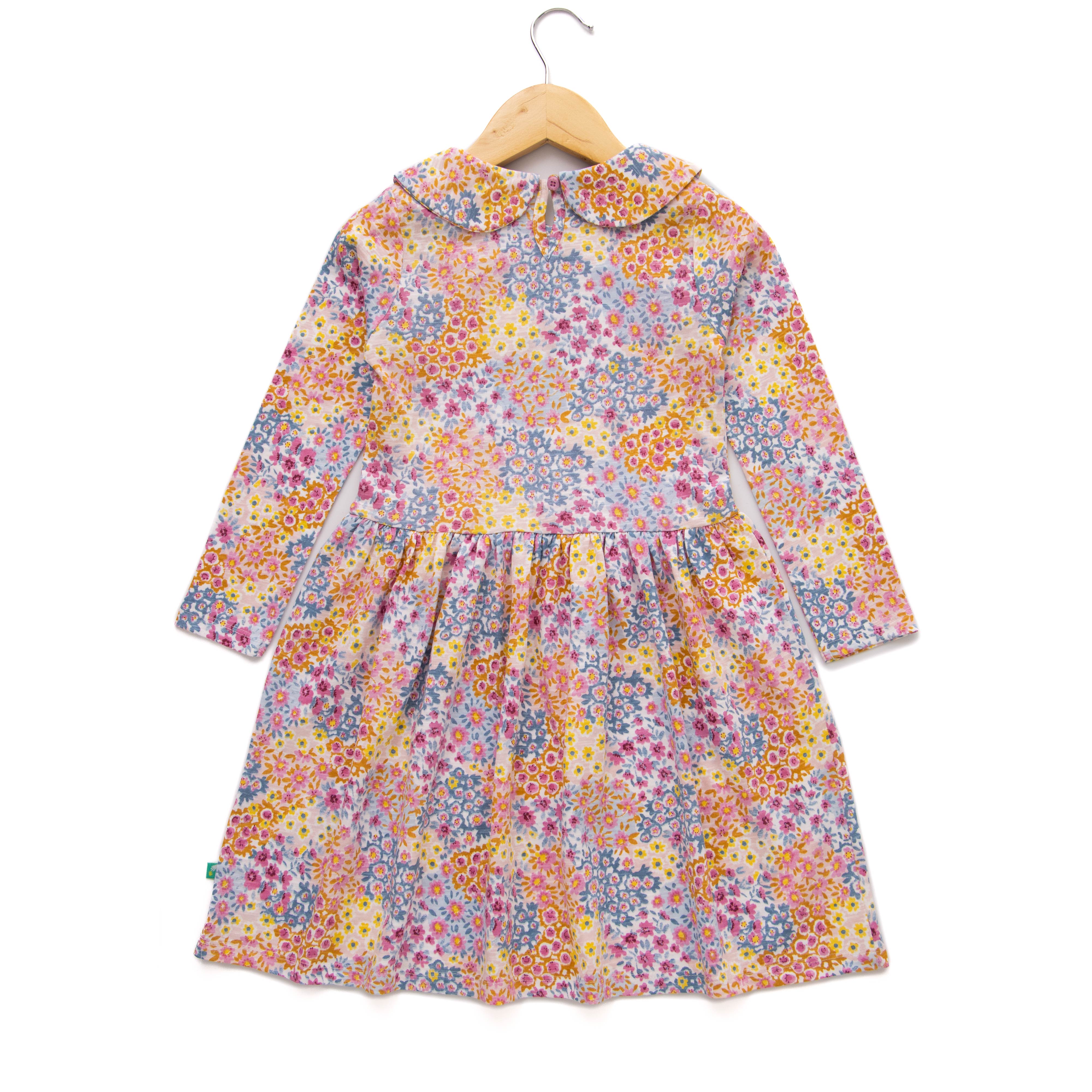 Baby Girls Printed Cotton Dress