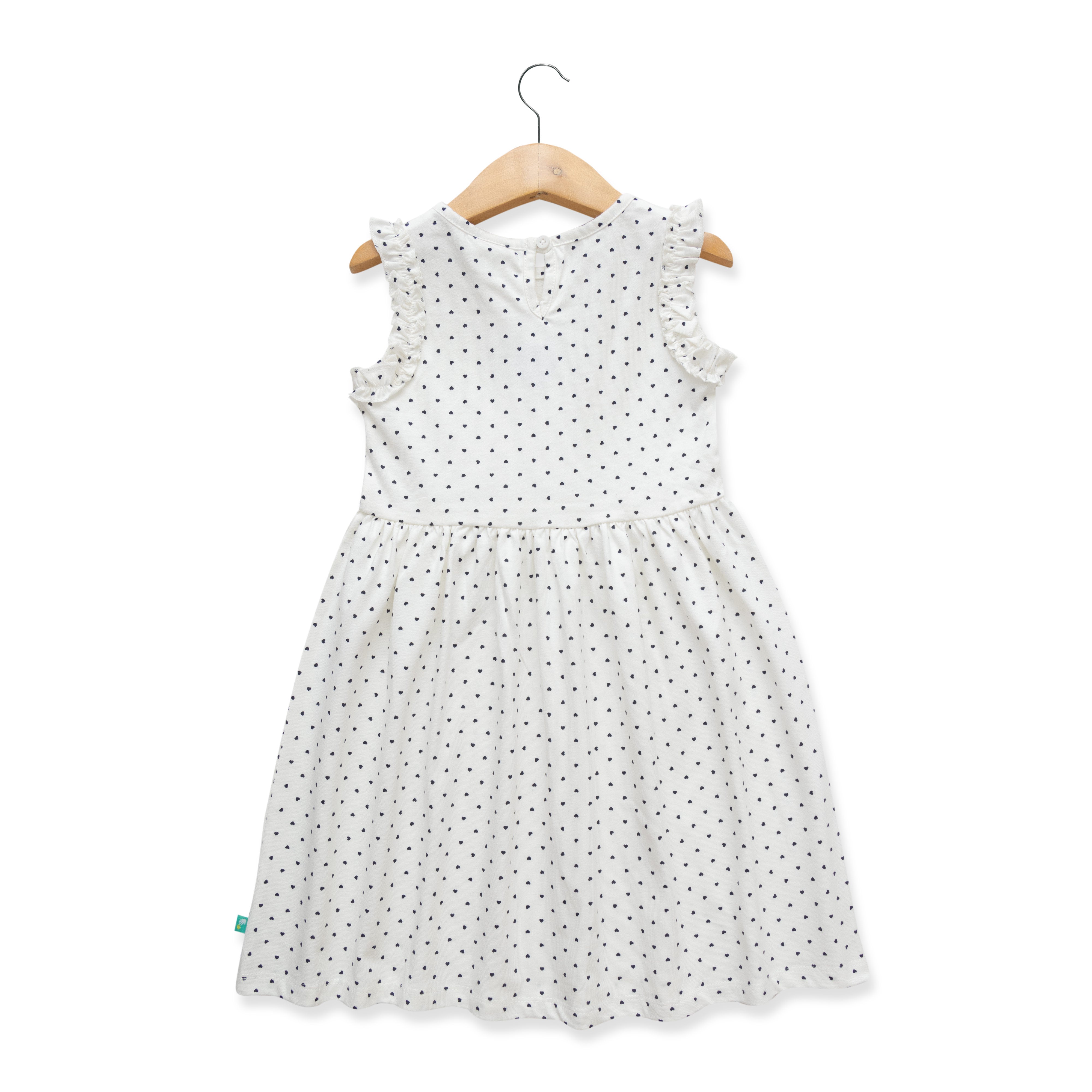 Baby Girls Printed Cotton Dress