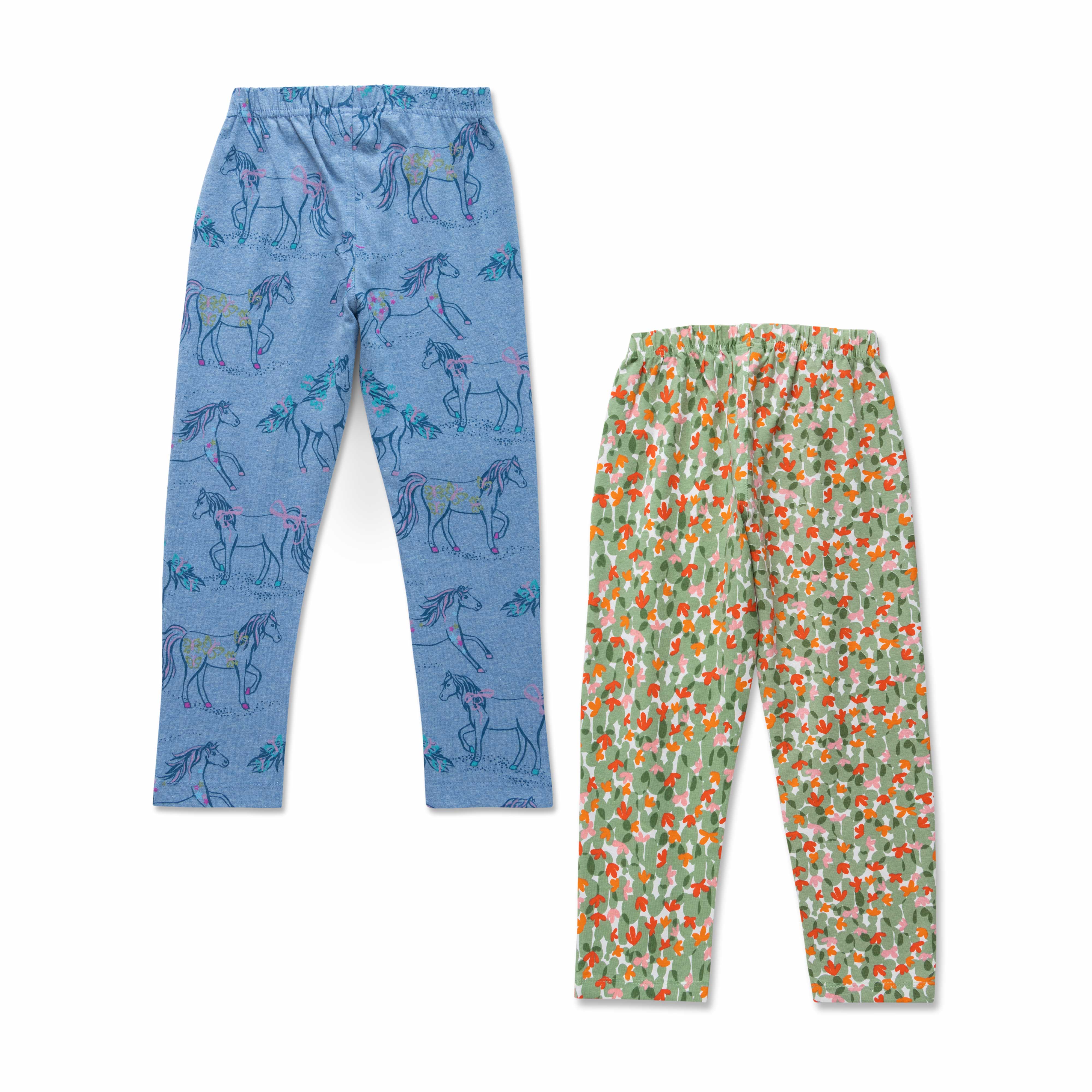 GIRLS PRINTED LOUNGE PANTS COMBO PACK