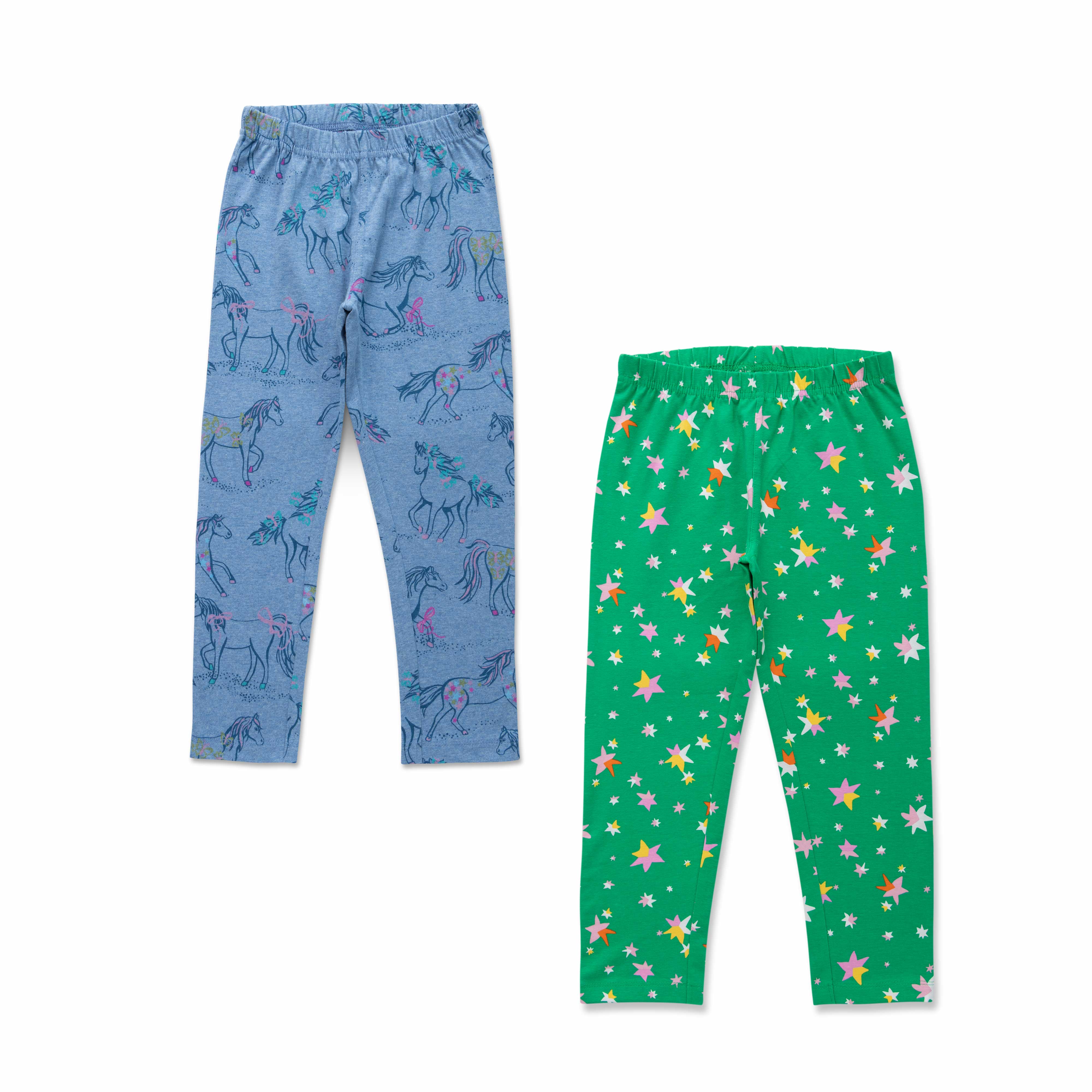 GIRLS PRINTED LOUNGE PANTS COMBO PACK