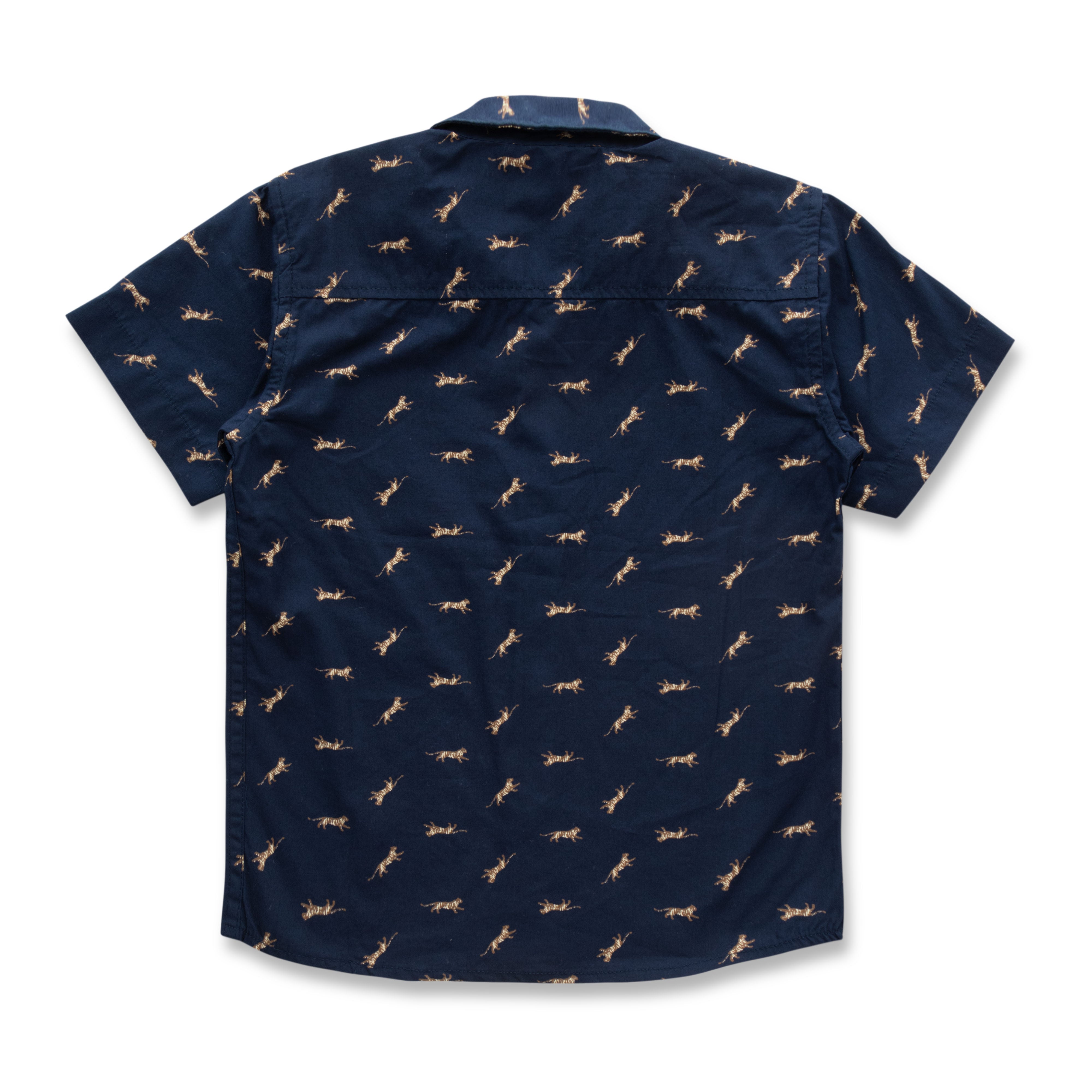 BOYS BEACH PRINTED CASUAL SHIRT