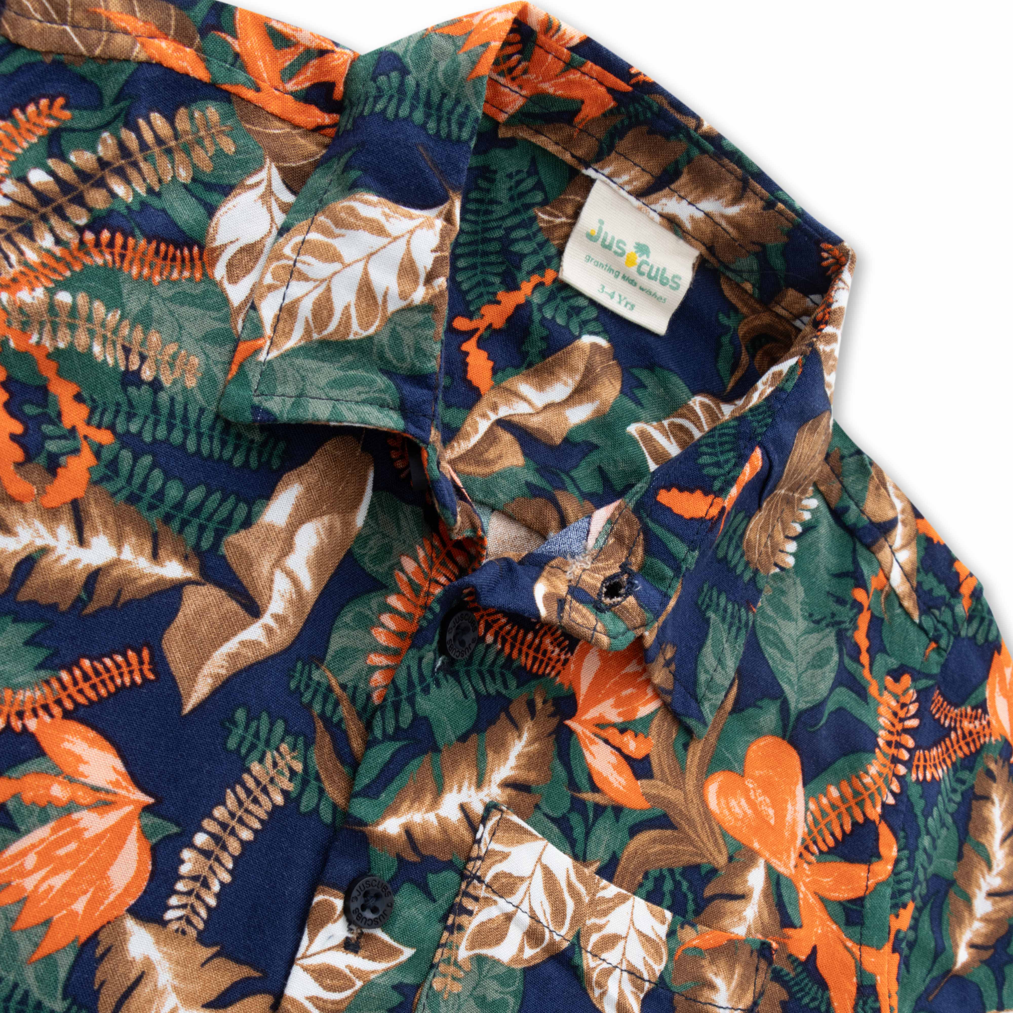 BOYS BEACH PRINTED CASUAL SHIRT