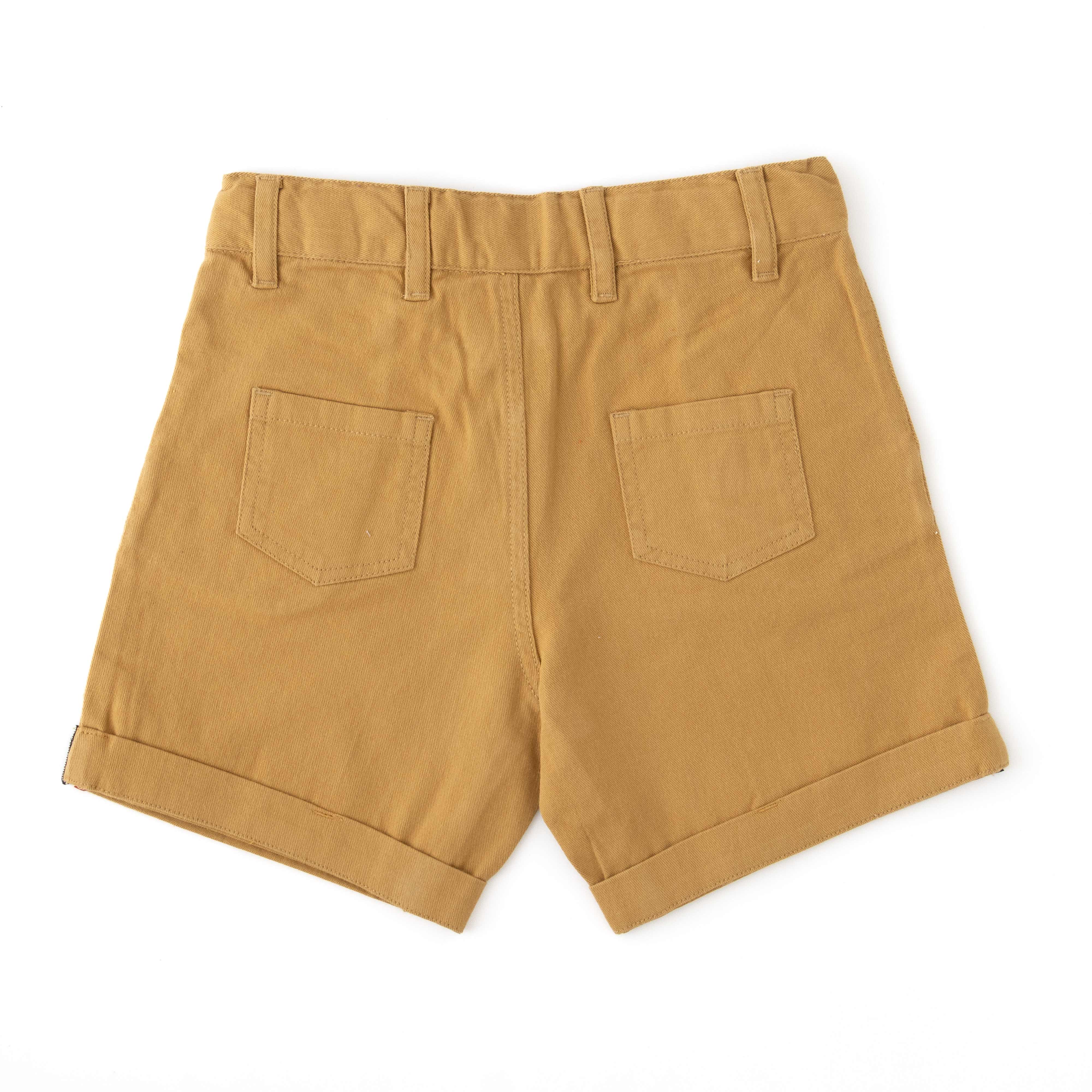 Boys Cotton Toddlers Solid Shorts