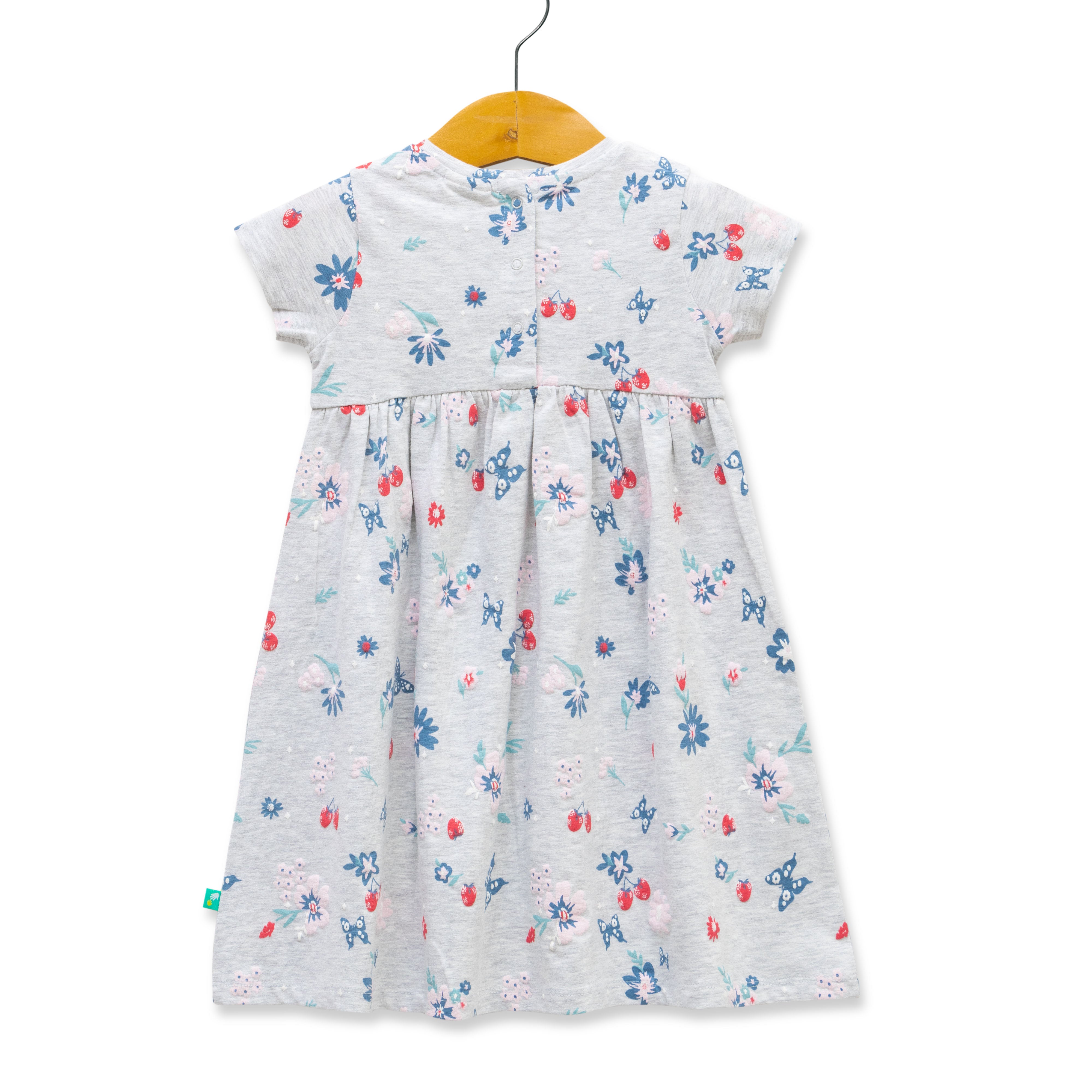 Baby Girls Printed Cotton Dress