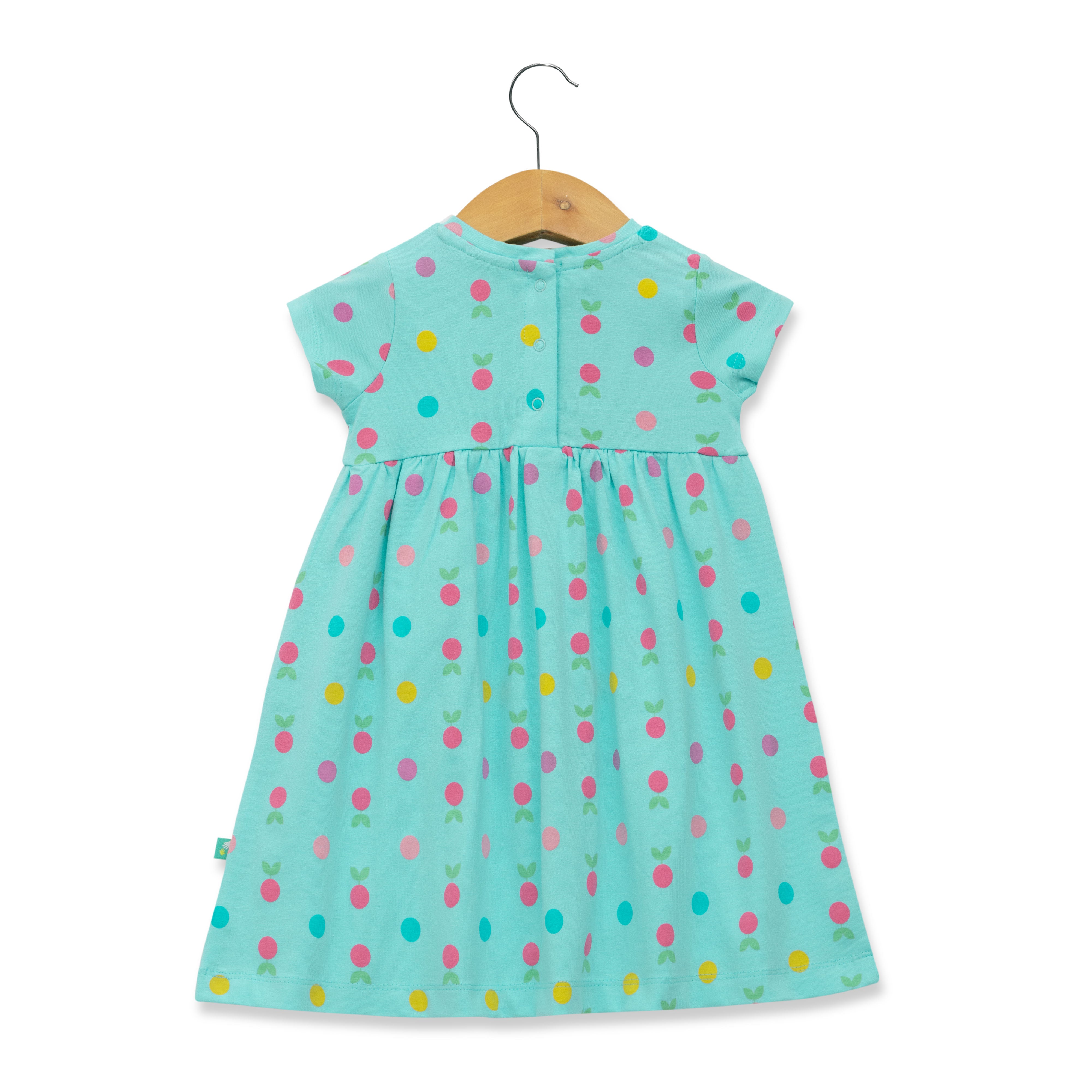 Baby Girls Printed Cotton Dress