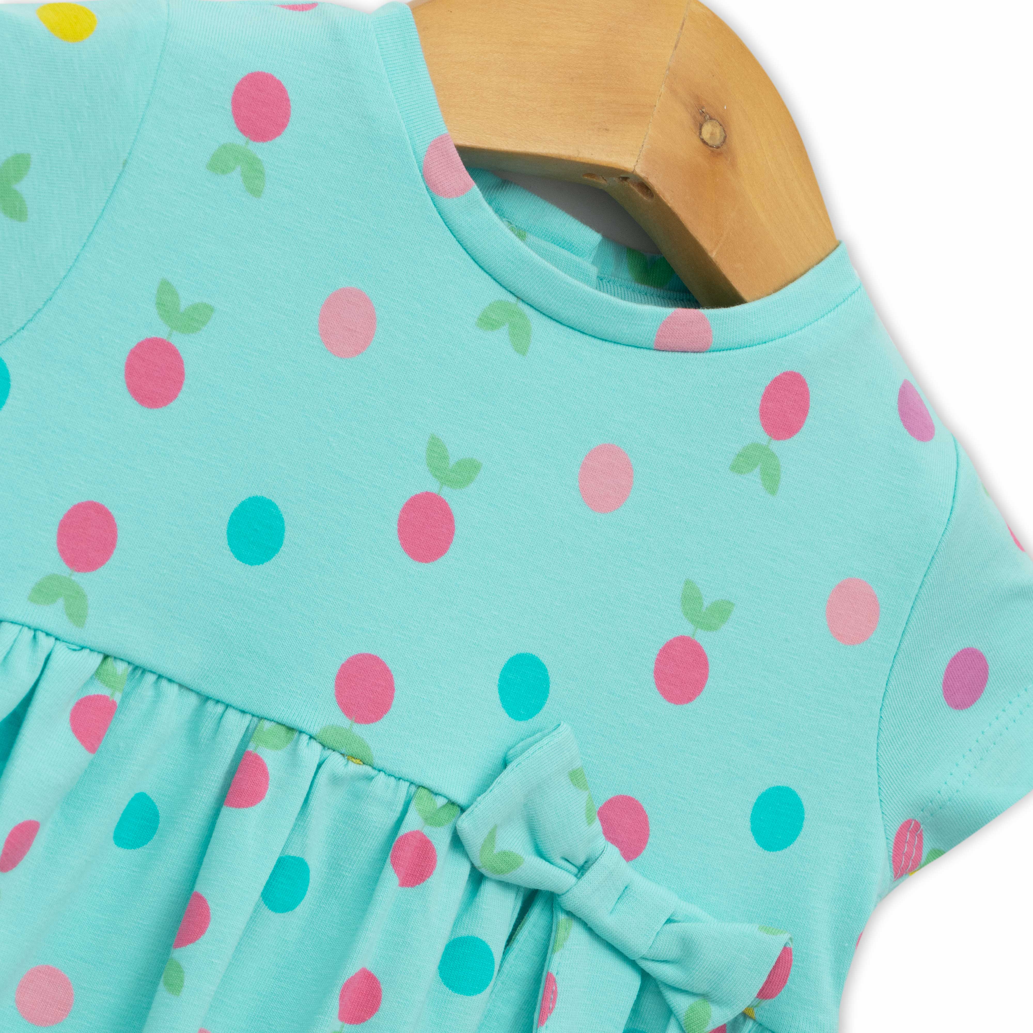 Baby Girls Printed Cotton Dress