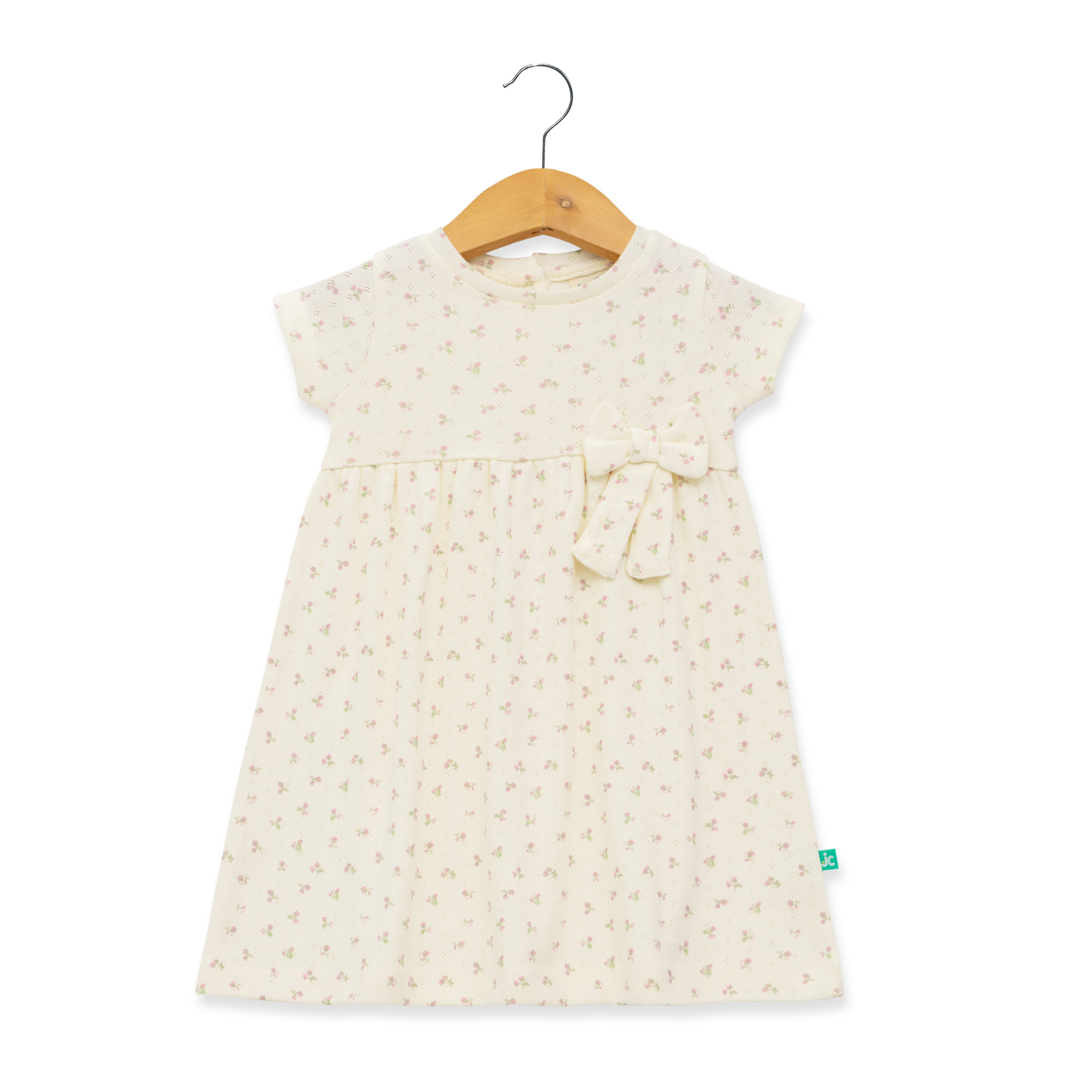 Baby Girls Printed Cotton Dress