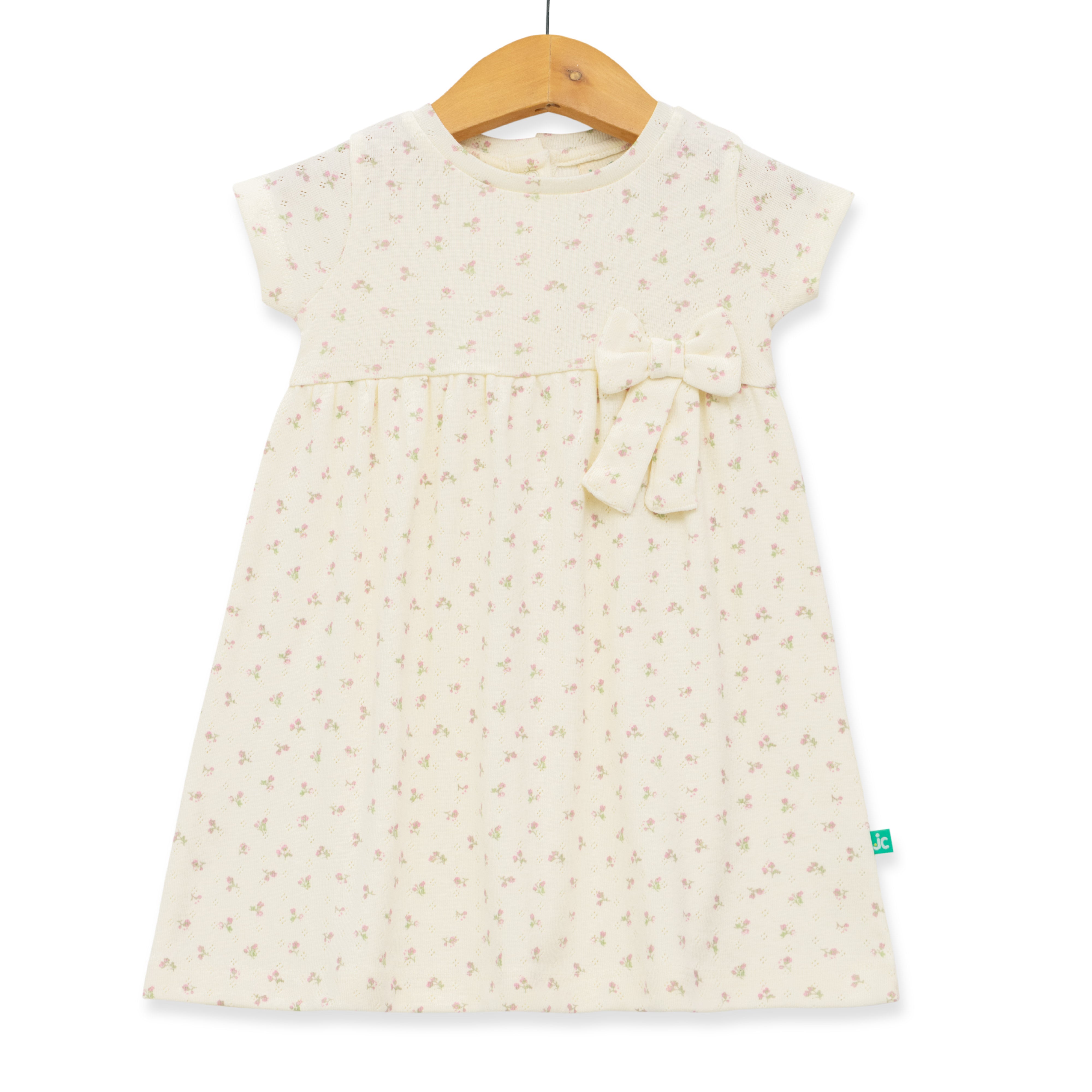 Baby Girls Printed Cotton Dress