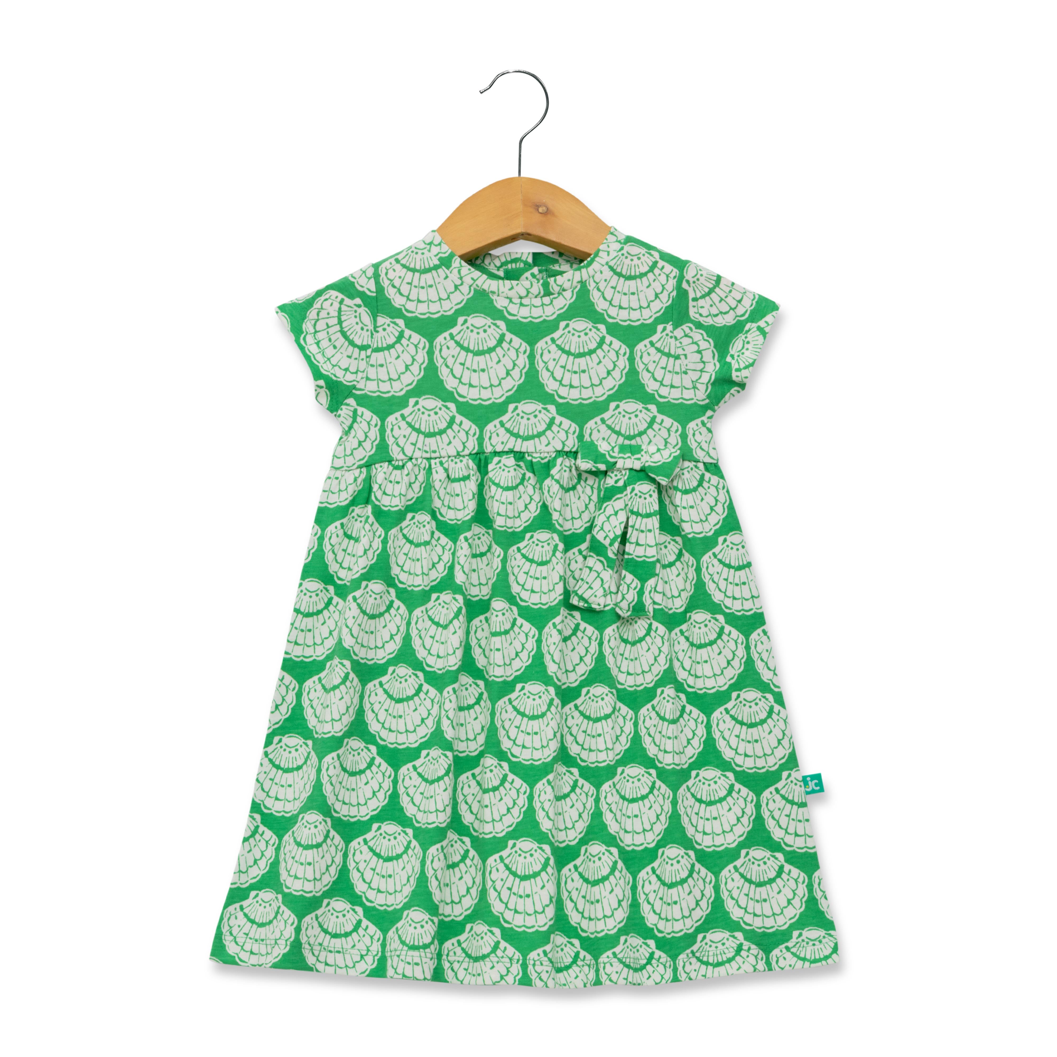 Baby Girls Printed Cotton Dress