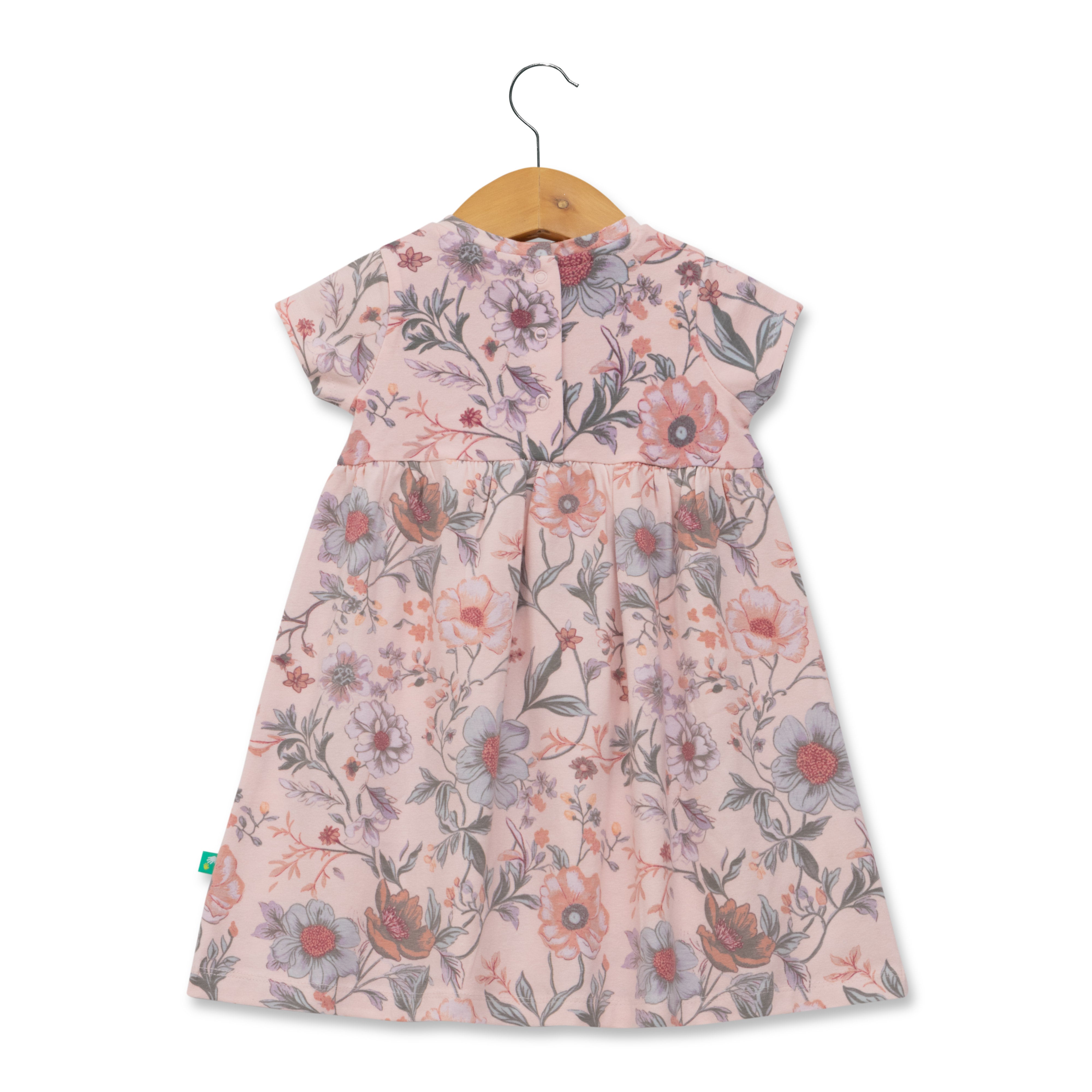 Baby Girls Printed Cotton Dress