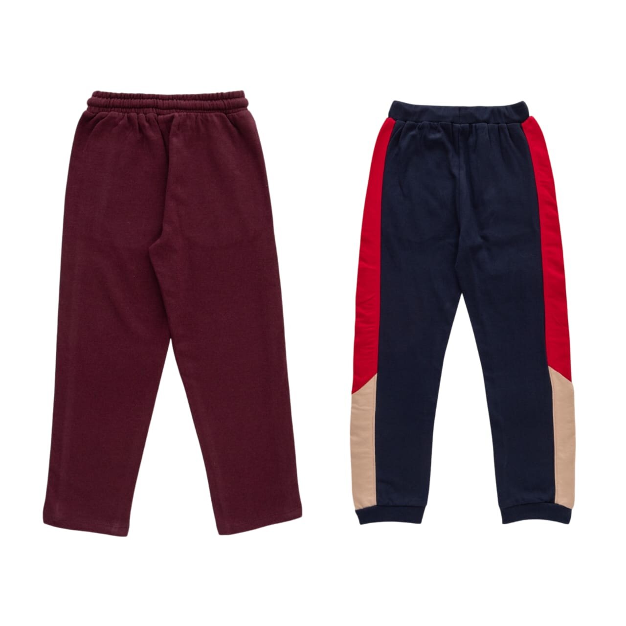 Baby Boys Solid Track Pants Pack of 2 - Multicolor