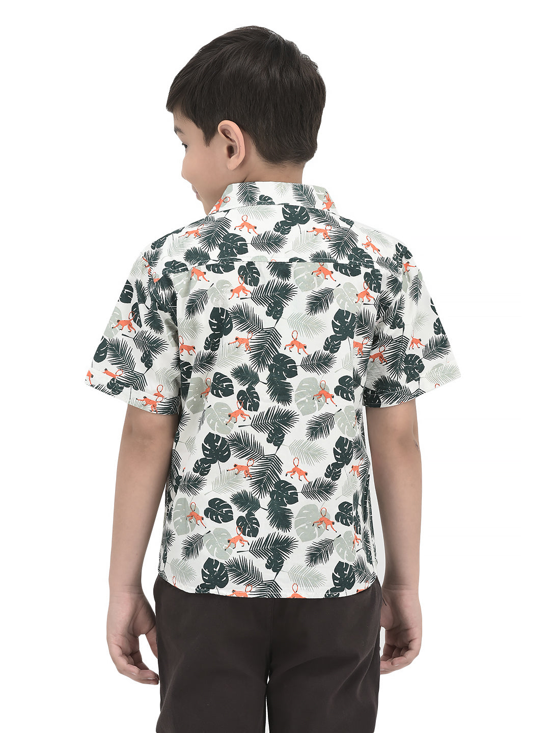 Half Sleeves Printed Bio Wash Shirt