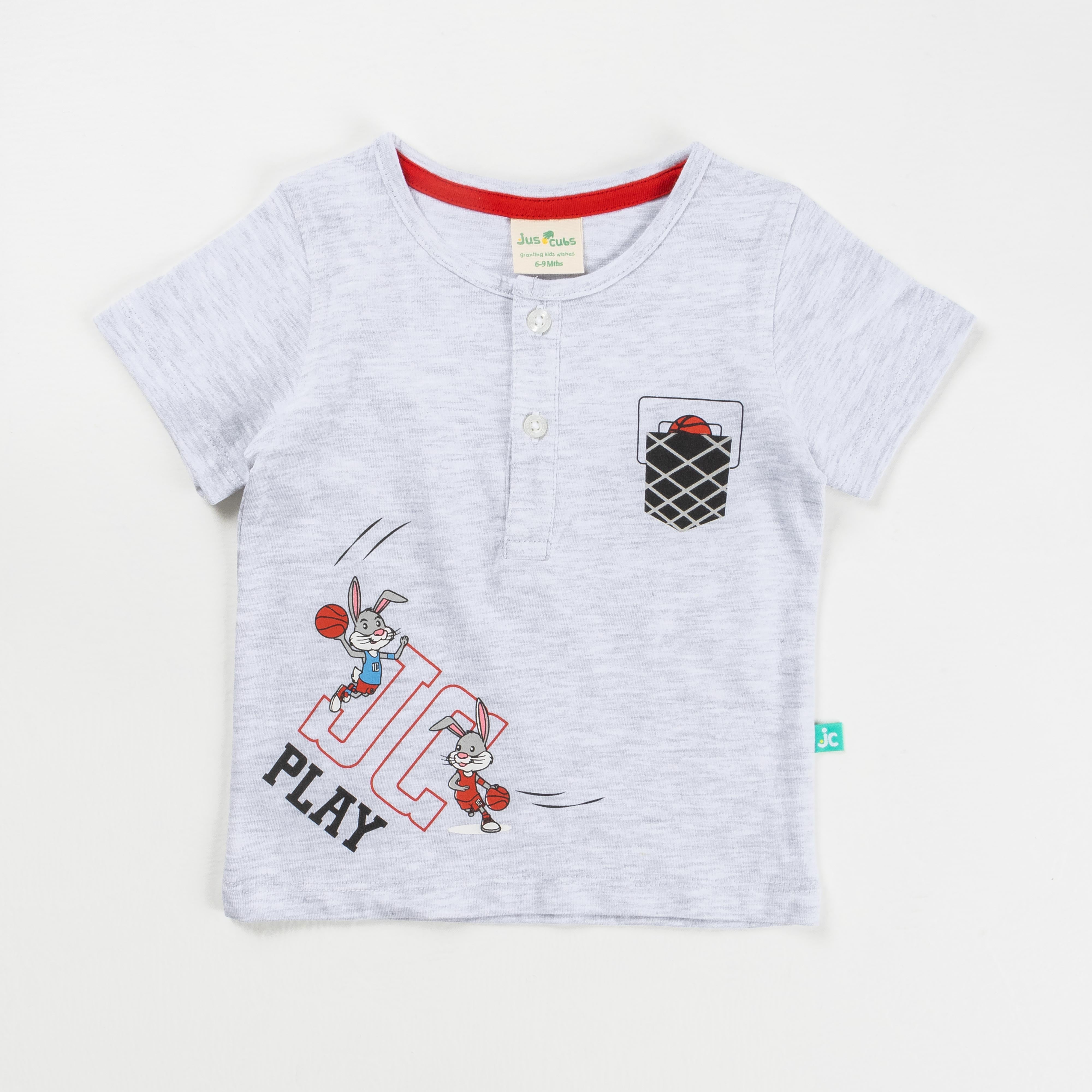 Baby Boys Half Sleeve Graphic Printed T Shirt