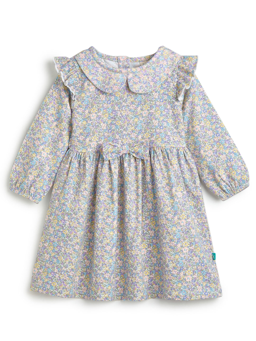 Baby Girls Printed Cotton Dress