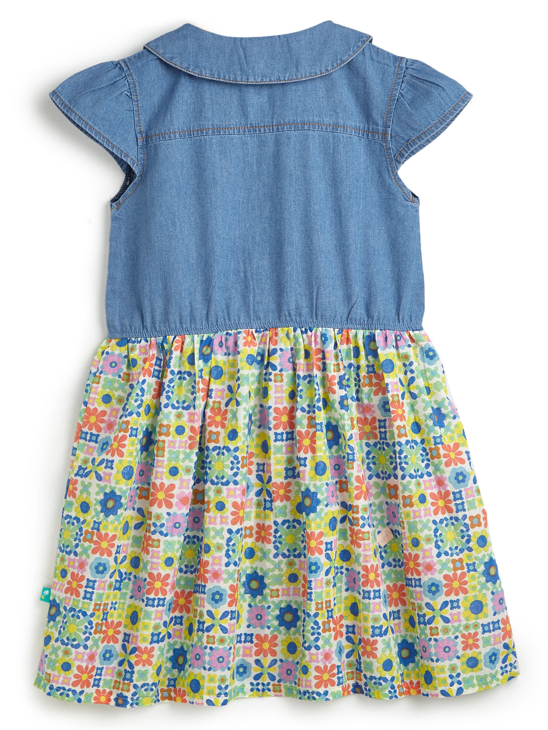 Baby Girls Printed Cotton Dress