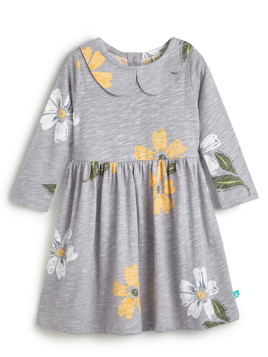 Baby Girls Printed Cotton Dress