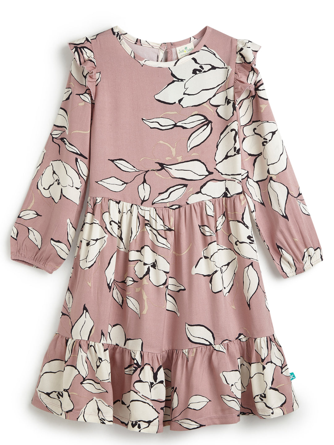 Baby Girls Printed Cotton Dress