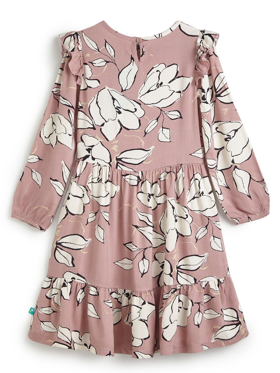 Baby Girls Printed Cotton Dress