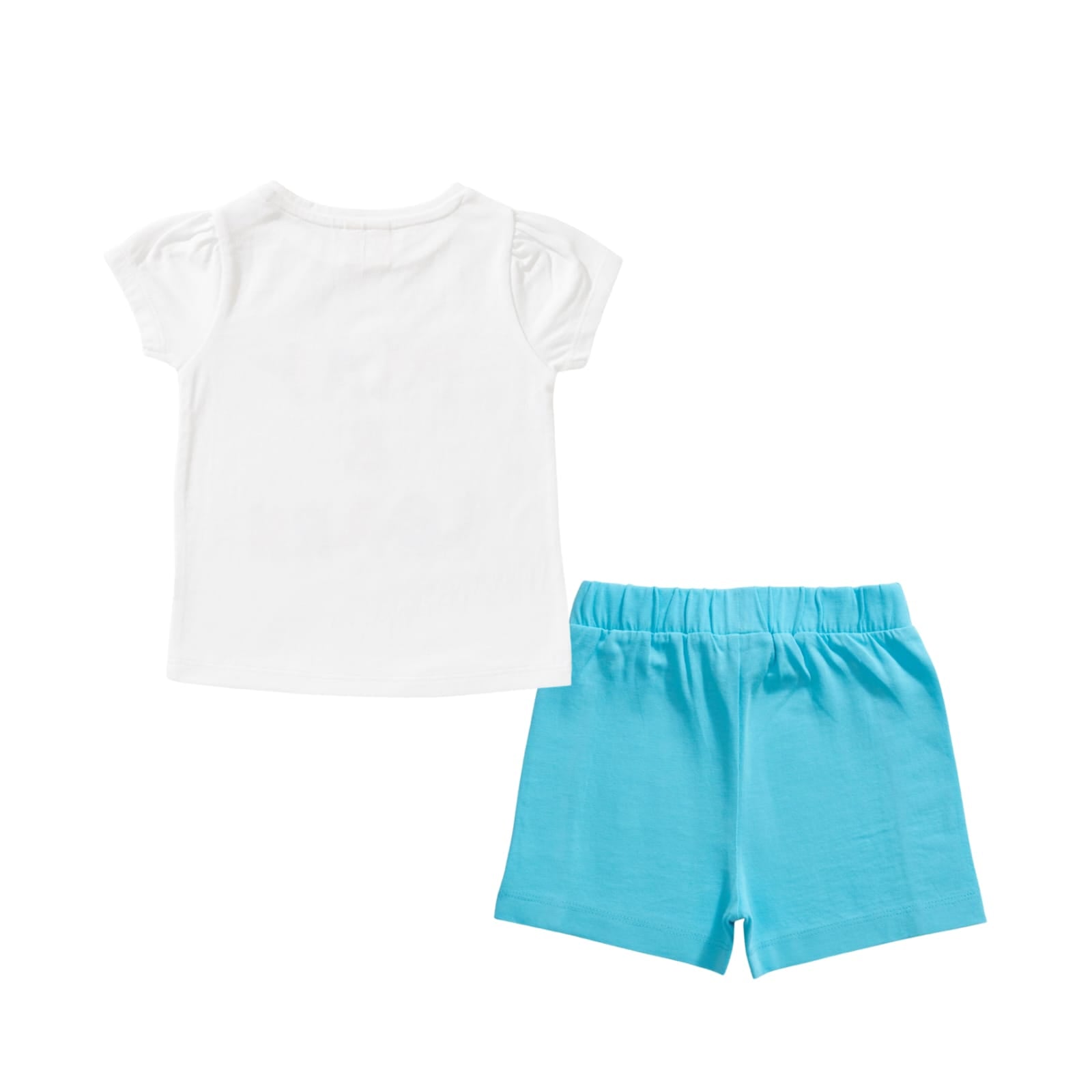 Baby Boys Printed T Shirt & Solid Shorts Set